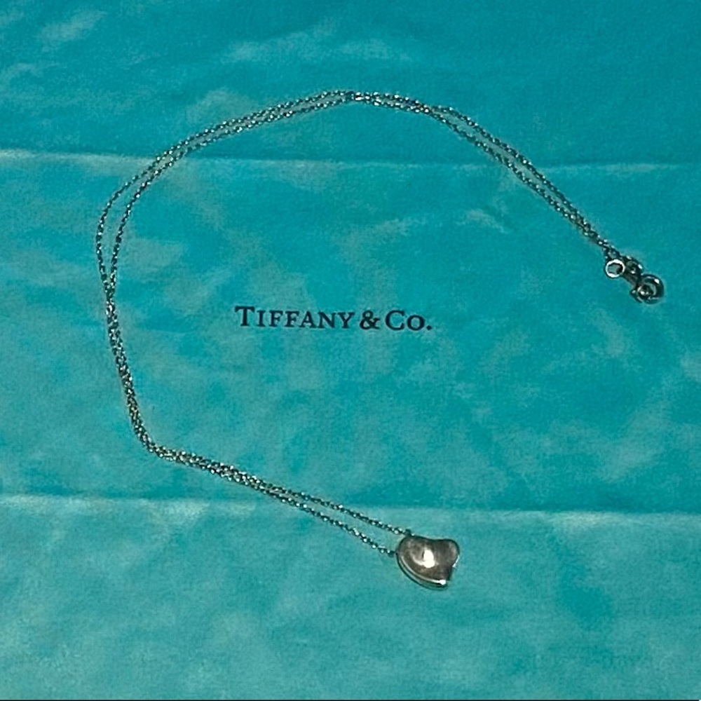 Tiffany & Co. Silver small Heart Necklace